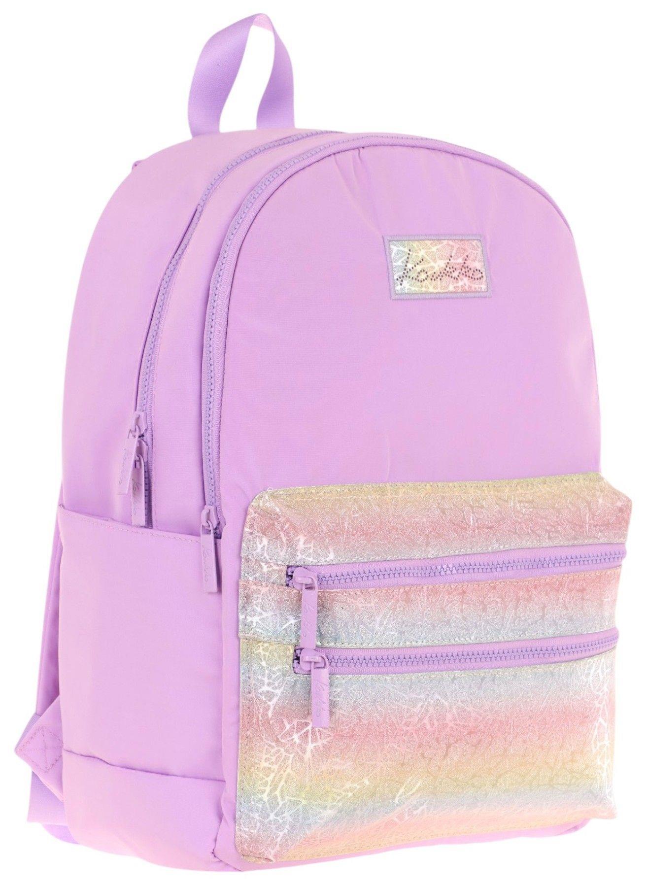 Kaukko Magic Dreams Kız Çocuk Dört Bölmeli Pembe Çok Renkli Okul Sırt Çantası (İlkokul+Ortaokul) - K1817