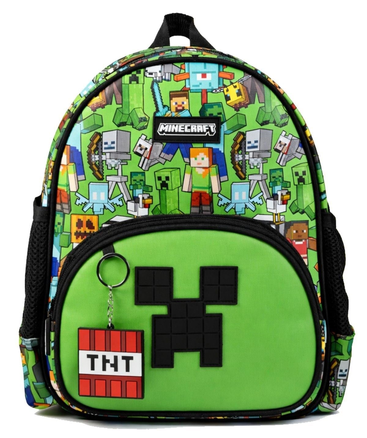 Minecraft Lisanslı Erkek Çocuk Anaokulu Çantası - Minecraft Yazılı - 26601