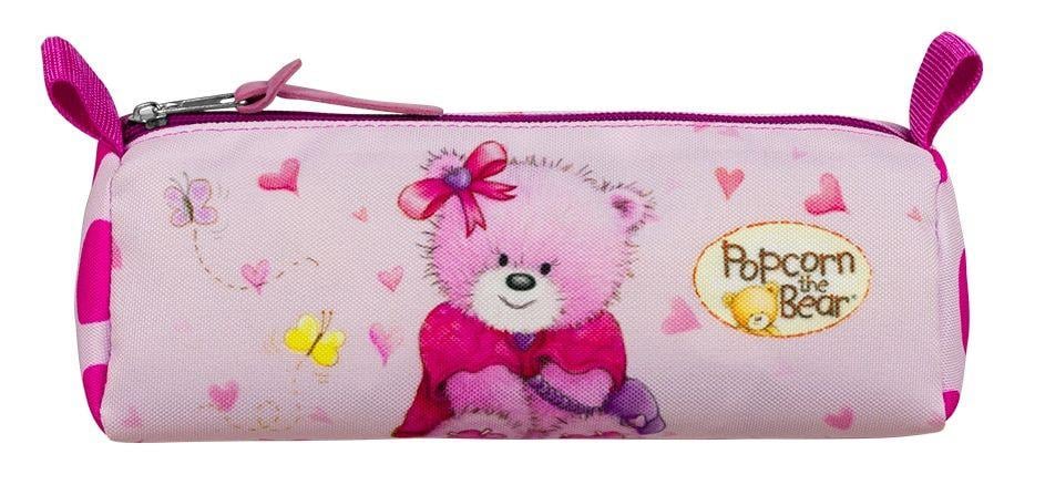 Popcorn The Bear Pembe Kalem Çantası
