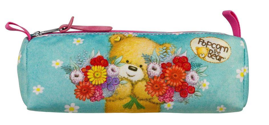 Popcorn The Bear Yeşil Kalem Çantası