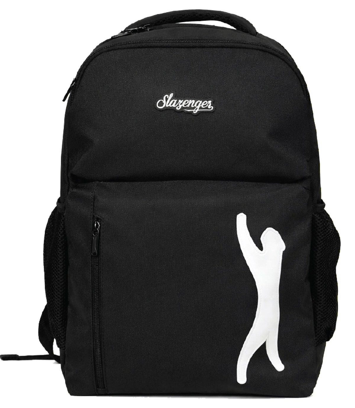 Slazenger Dört Bölmeli Tek Renk Kız Çocuk Siyah Okul ve Günlük Sırt Çantası - 26832