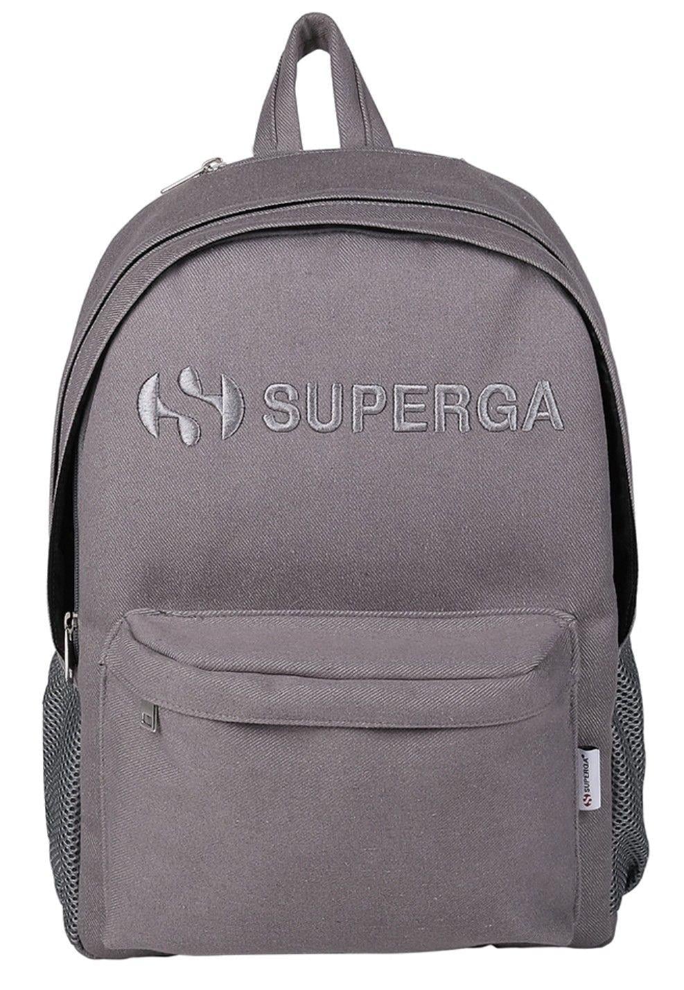 Superga Grey Linen Günlük ve Seyahat Sırt Çantası