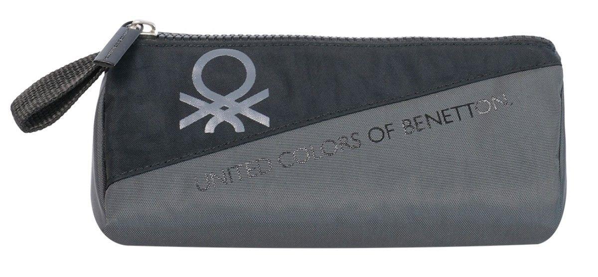 United Colors Of Benetton Color Blocking Unisex Çocuk Üçgen Kalemlik - Gri-Siyah