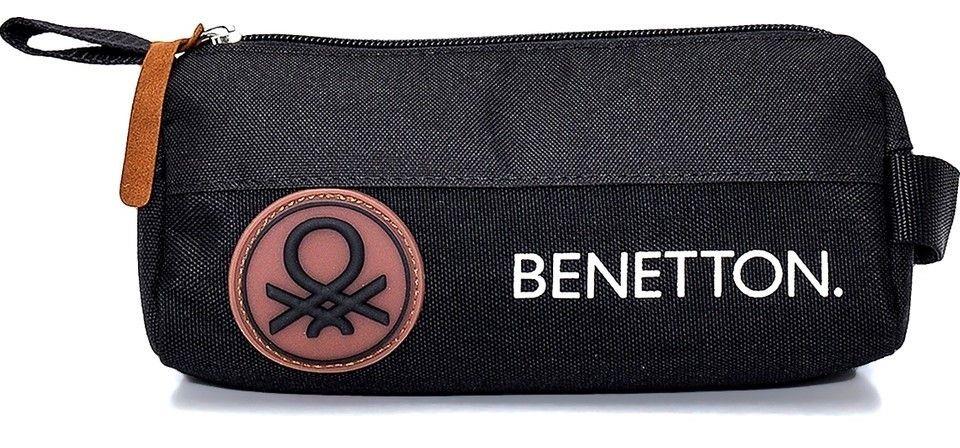 United Colors Of Benetton Retro Erkek Çocuk Oval Kalemlik - Siyah