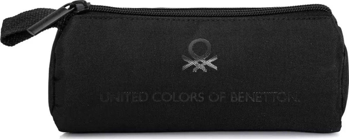 United Colors Of Benetton Tek Gözlü Siyah Kalem Çanta 20943