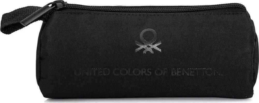 United Colors Of Benetton Tek Gözlü Siyah Kalem Çanta 20963