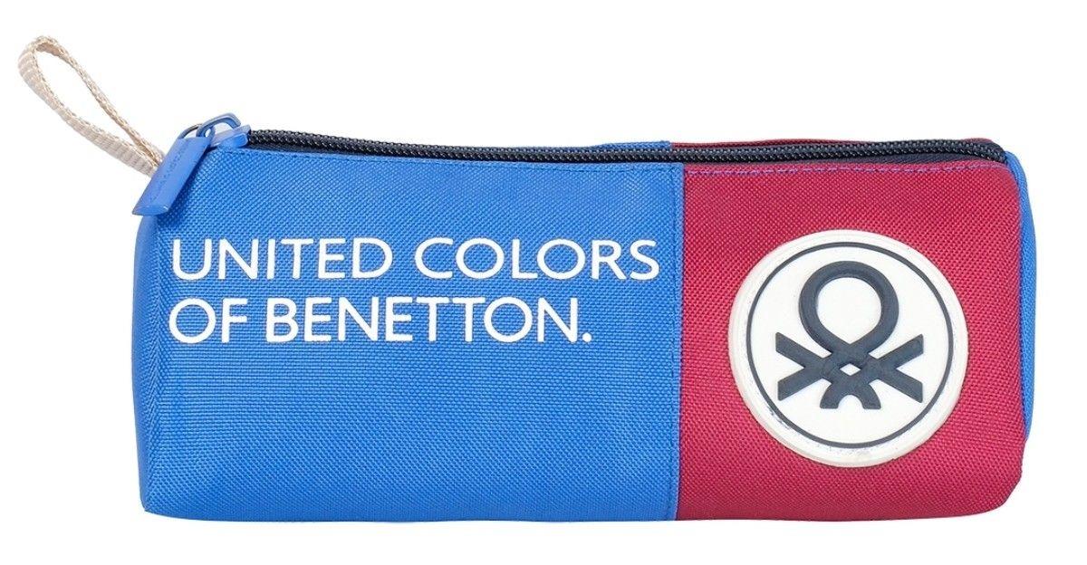 United Colors Of Benetton Tricolor Erkek Çocuk Üçgen Kalemlik - Saks Mavi