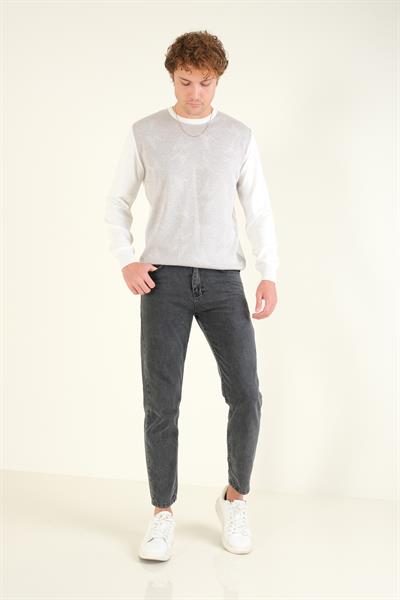 Erkek Boyfriend Kot Pantolon Antasit