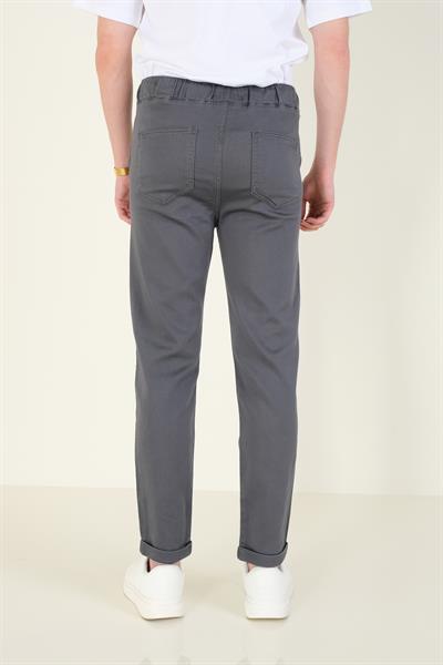 Erkek Duble Paça Jogger Pantolon Antrasit