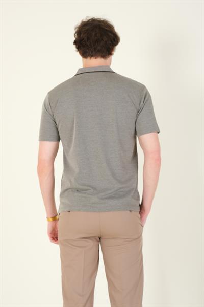 Erkek Polo Yaka Cepli T-Shirt Haki