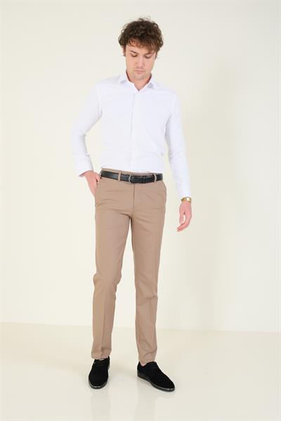 Erkek Slim Fit Gömlek Beyaz