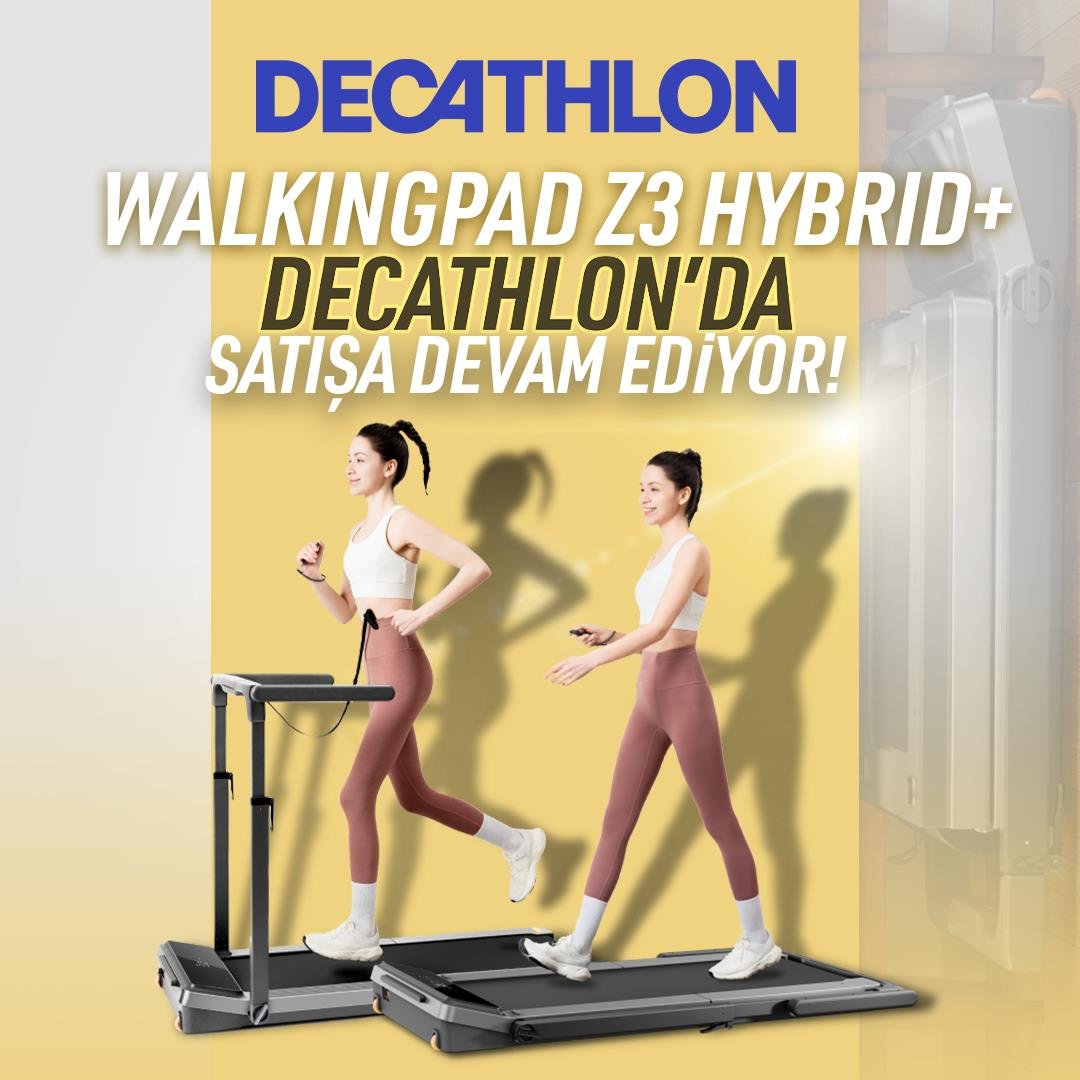 Kingsmith WalkingPad Z3 hybrid+ Katlanabilir Koşu ve Yürüme Bandı