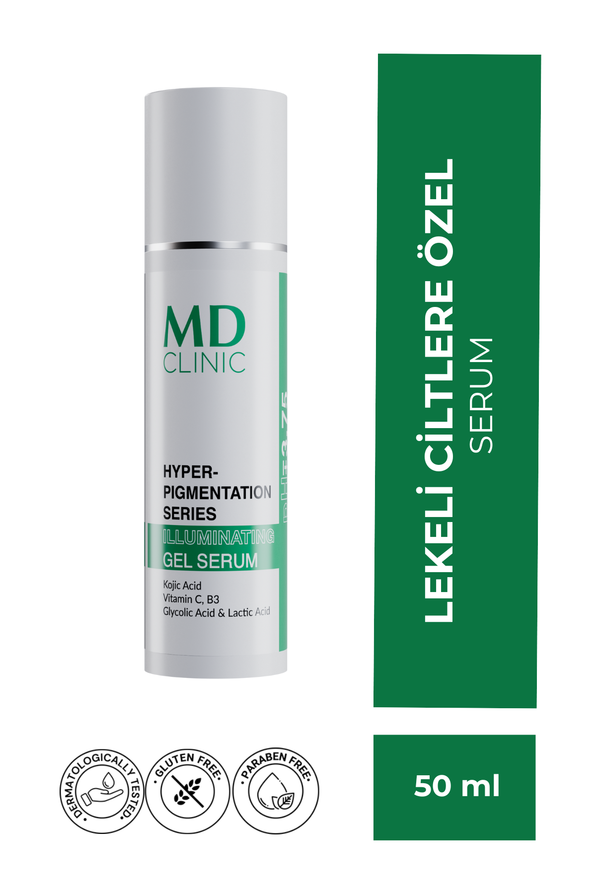 Tüm Cilt Tiplerine Yönelik Aydınlatıcı ve Anti-Aging Etkili Gündüz- Gece  Serum