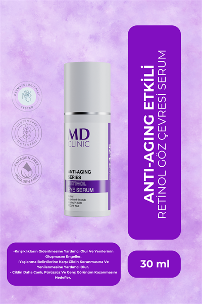 Anti-Aging Etkili Retinol Göz Çevresi Serum