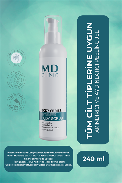 Tüm Cilt Tiplerine Yönelik Arındırıcı ve Aydınlatıcı Peeling Jel