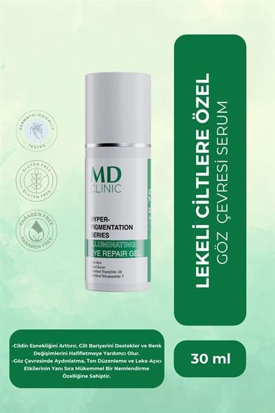 Tüm Cilt Tiplerine Yönelik Aydınlatıcı ve Anti-Aging Etkili Göz Çevresi Serum