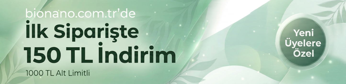 İlk Siparişte 150 TL İndirim!