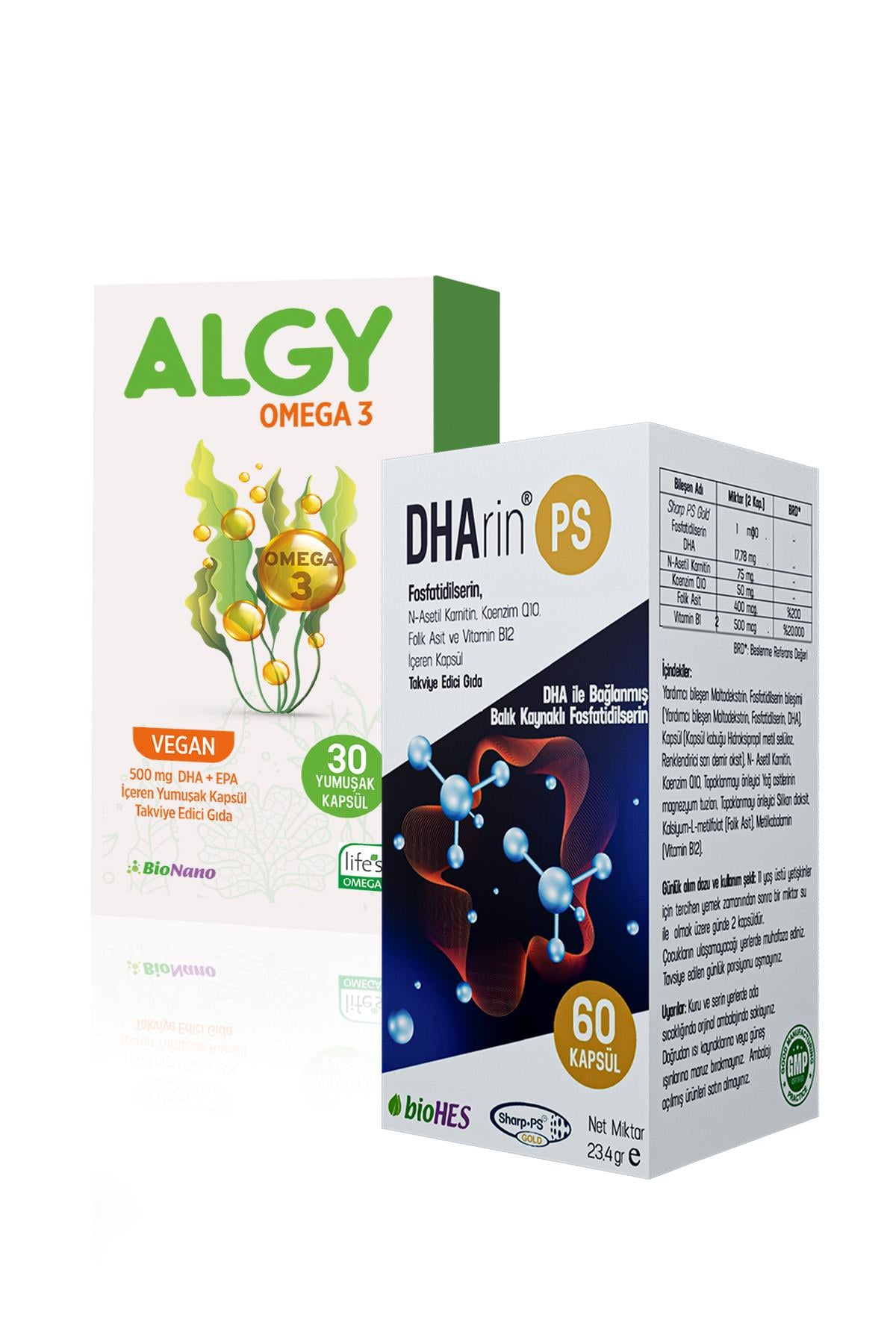 Algy Omega 3 (Yüksek DHA) & DHArin