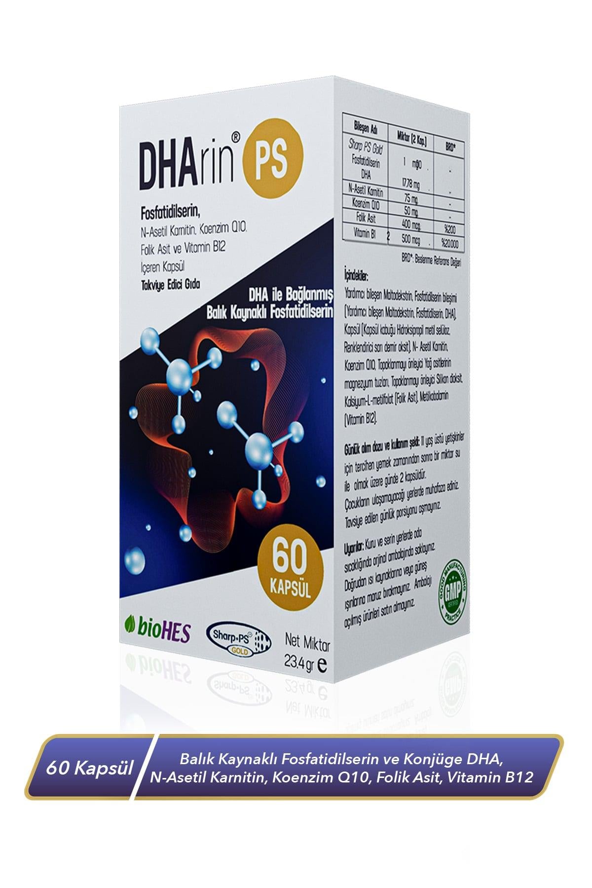 DHARİN PS - 60 KAPSÜL