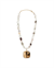 Brown Agate Stone Necklace