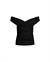 Cheri Jersey Blouse Black