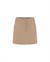 Marde A-Line Mini Skirt Almond Buff