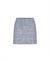Marde A-Line Sequin Mini Skirt Powder Blue