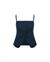 Marona Linen Top Dark Navy