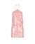 Nerida Powder Pink Sequined Mini Dress