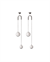 Unbound Pill Silver Earrings