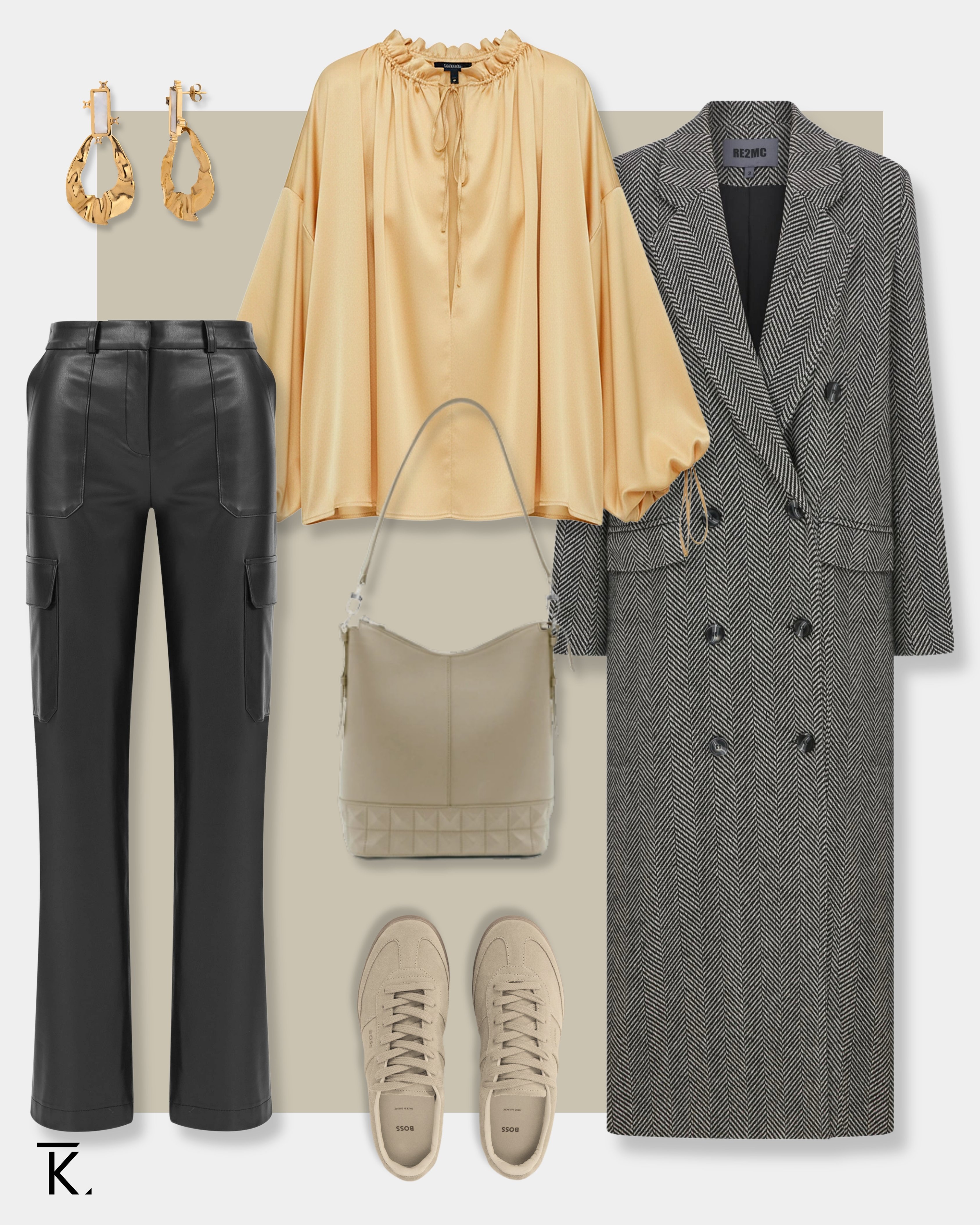 Soft Meets Utility — TAG-KLOI outfit editorial