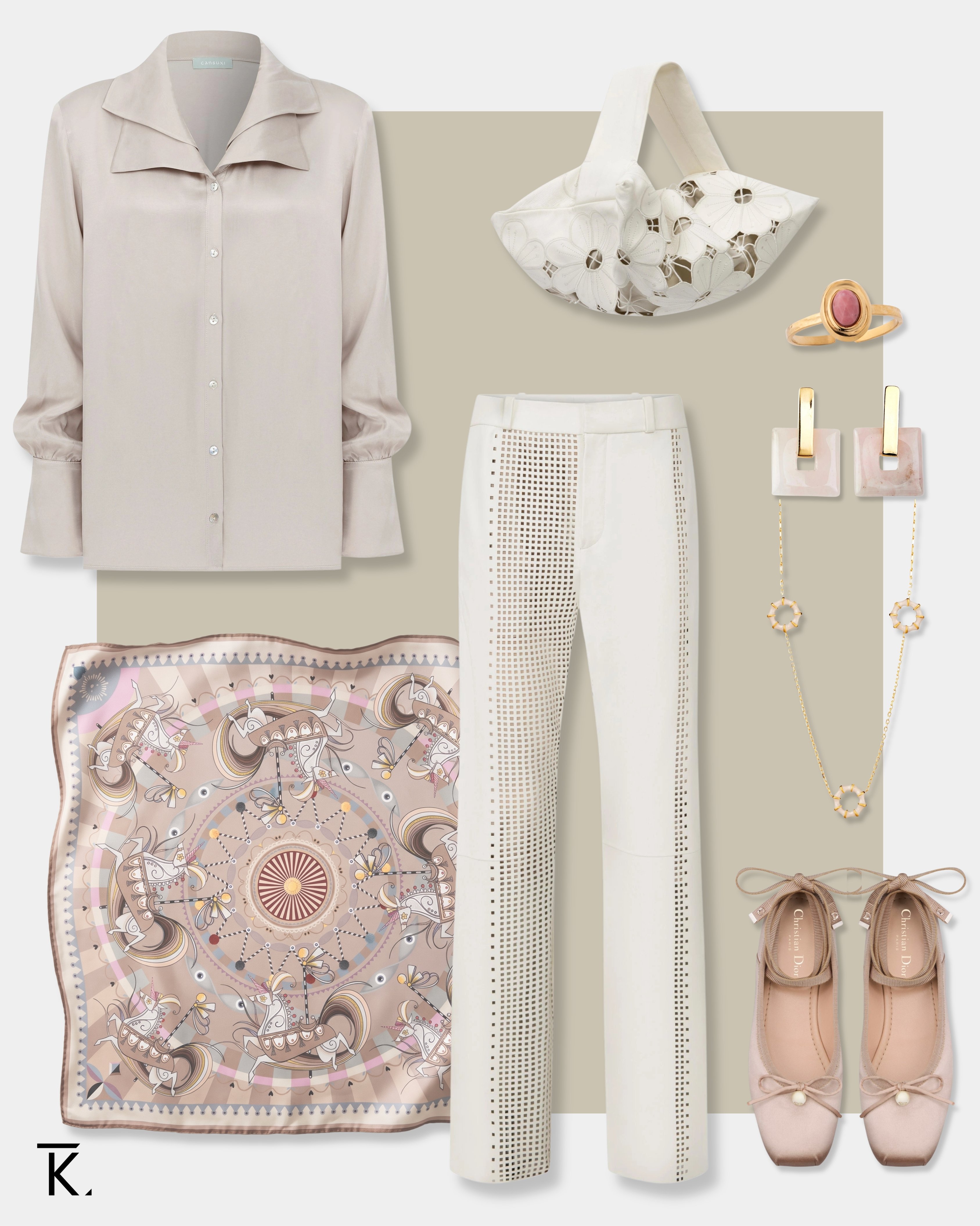 A Romantic Side — TAG-KLOI outfit editorial