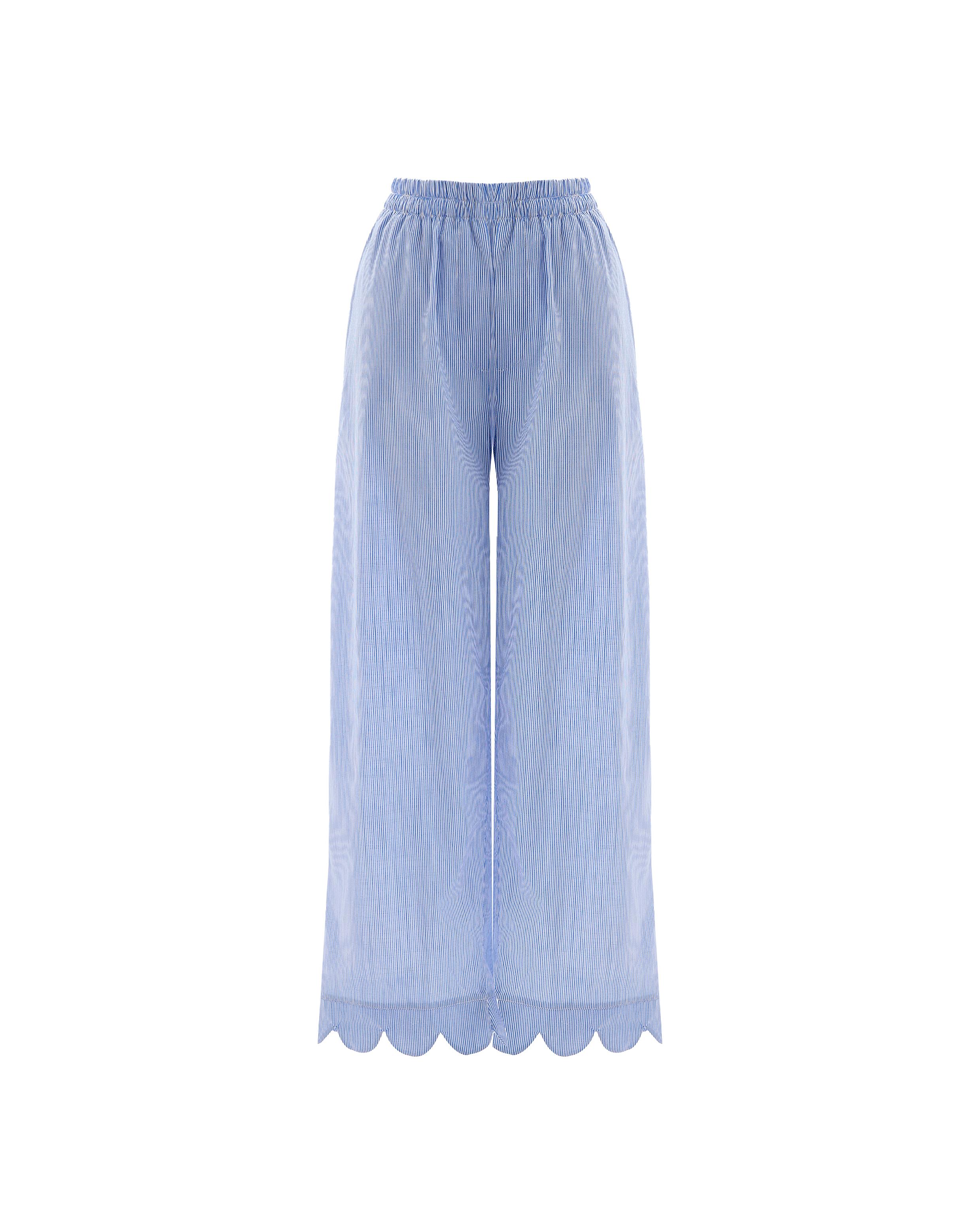 Cosmos Scalloped Pants