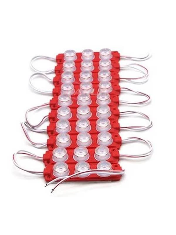 12V CAMLI SOFT PARMAK KIRMIZI