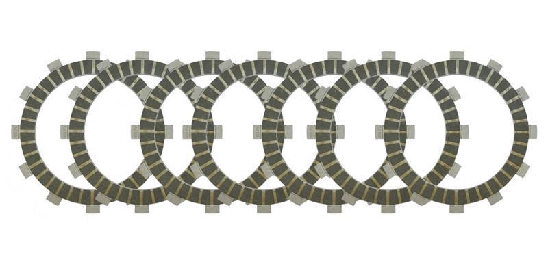 DEBRİYAJ BALATASI SET 7'Lİ 12TIRNAK (2023 ÖNCESİ) NK250-SR250