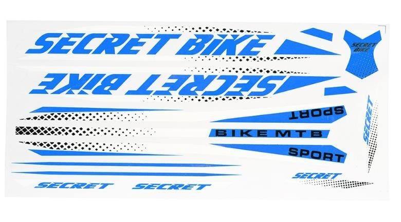 Etiket - 24/26, SECRET BIKE, Mavi