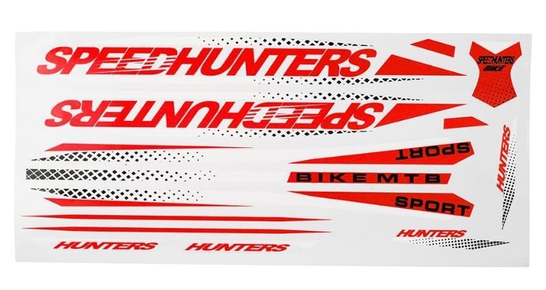 Etiket - 24/26, SPEED HUNTERS, Kırmızı