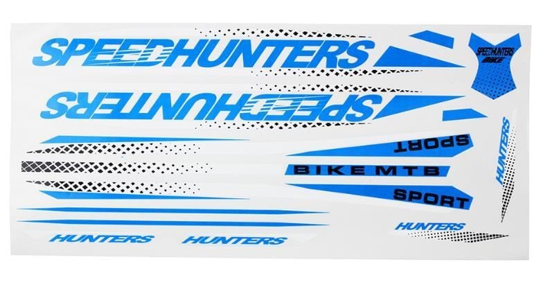 Etiket - 24/26, SPEED HUNTERS, Mavi