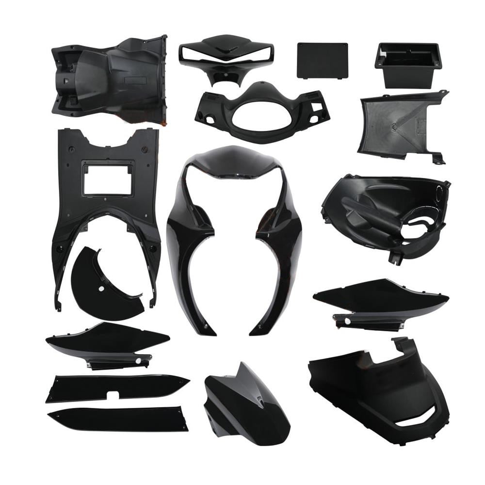 KAPORTA SET [KOMPLE] [SİYAH] SPACE MAX