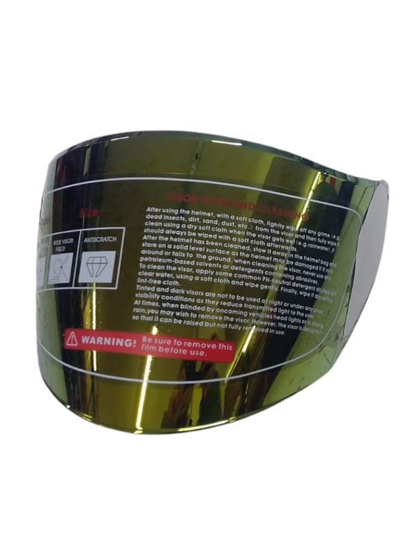 Kask Camı JK526 IRIDIUM GOLD