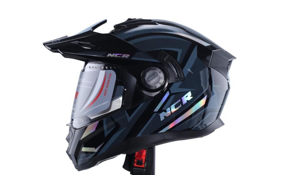 KASK ÇENE AÇILIR NCR VİZÖRLÜ 165 - 9 Farklı Renk