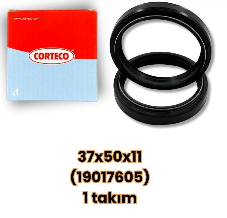 ÖN AMORTİSÖR KEÇESİ 37x50x11 - Takım