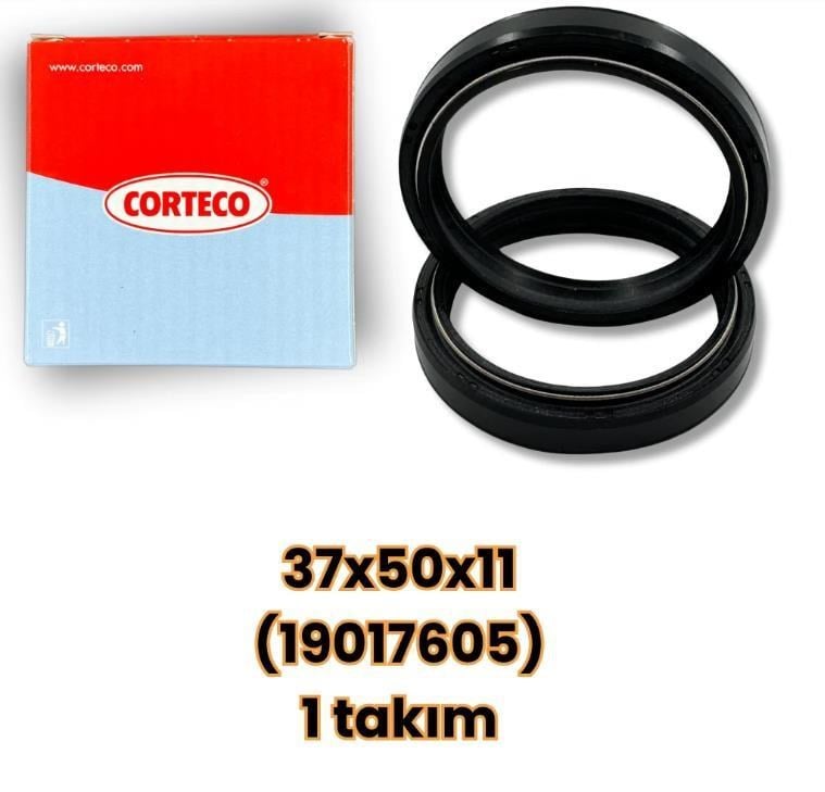 ÖN AMORTİSÖR KEÇESİ 37x50x11 - Takım