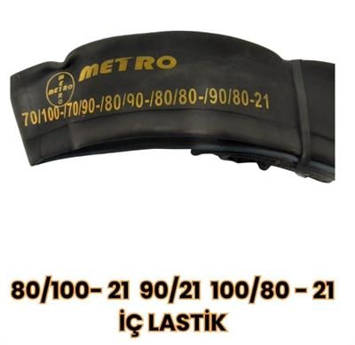 90/100-21 İÇ LASTİK METRO Kalın - Butyl