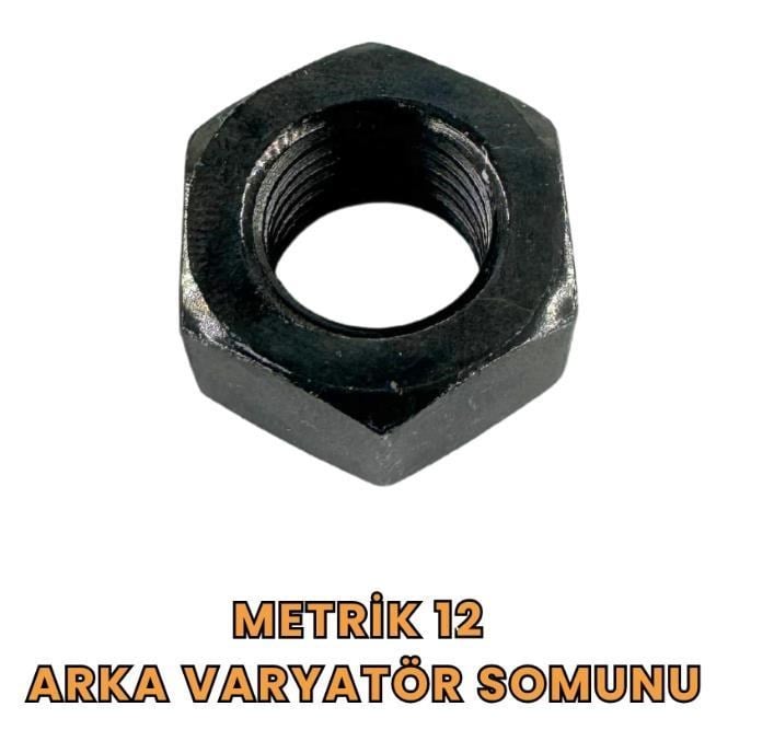 Arka Debriyaj Somunu - E Bike Arka Teker Somunu - Metrik 12