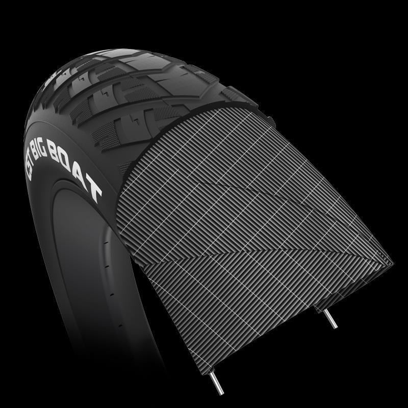 CST Dış Lastik 20X4.0 BIGBOAT SİYAH 1.5mm ZIRHLI