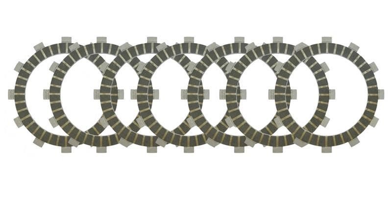 DEBRİYAJ BALATASI SET 7'Lİ 12TIRNAK (2023 ÖNCESİ) NK250-SR250