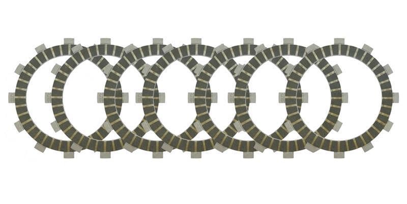 DEBRİYAJ BALATASI SET 7'Lİ 12TIRNAK (2023 ÖNCESİ) NK250-SR250