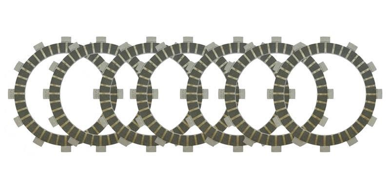 DEBRİYAJ BALATASI SET 7'Lİ 12TIRNAK (2023 ÖNCESİ) NK250-SR250