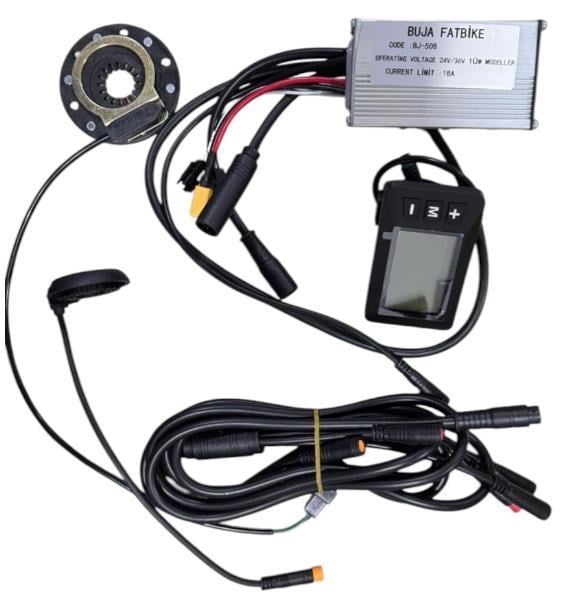 Fat Bike Ekran + Tesisat + Beyin - 5 Pin